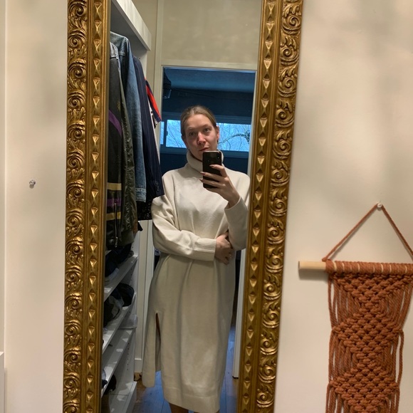 Cozy, knit turtleneck dress! - Picture 2 of 5